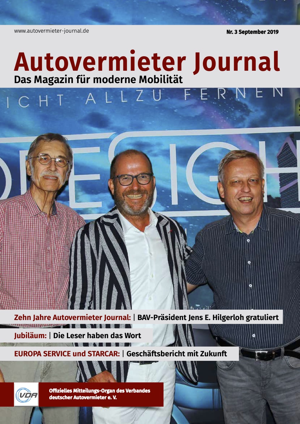 Autovermieter Journal Nr. 3 September 2019