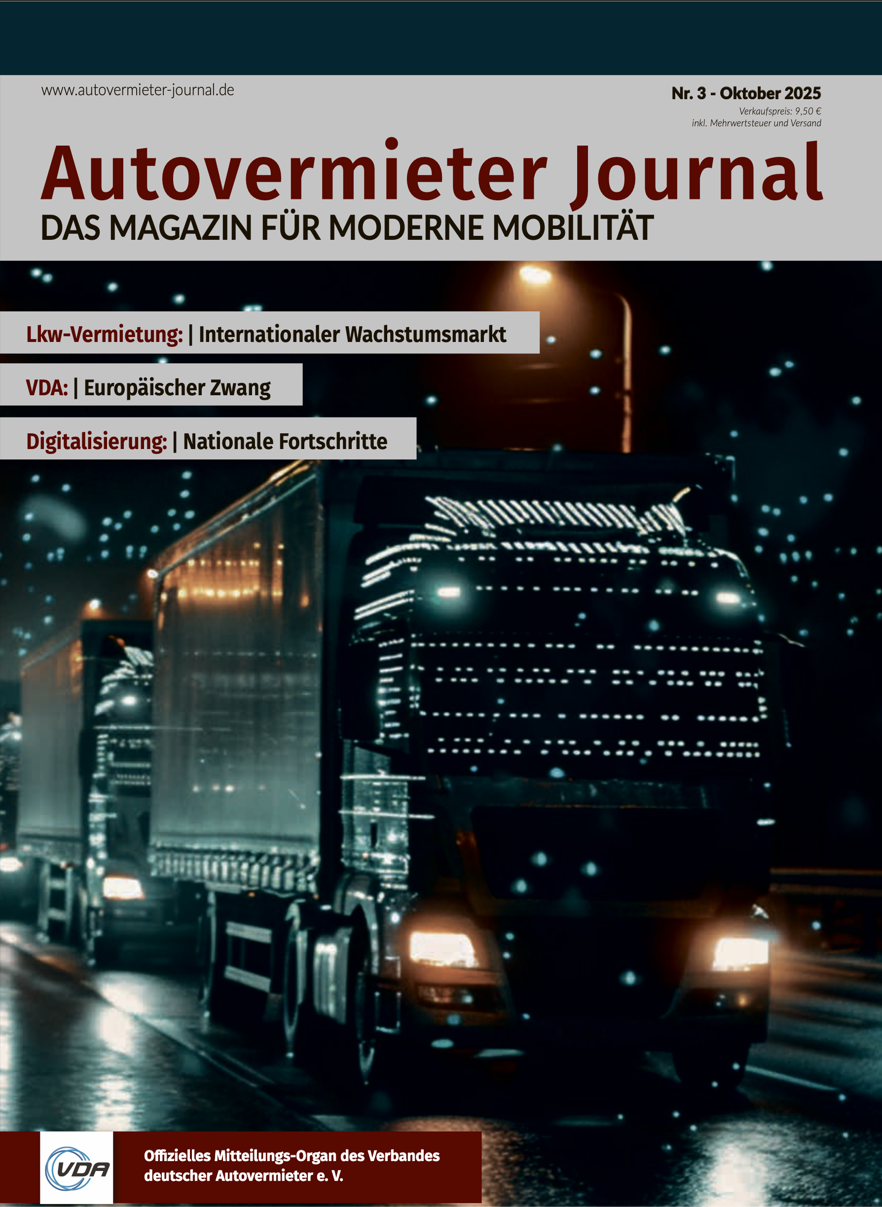 Autovermieter Journal Nr. 3 Oktober 2025